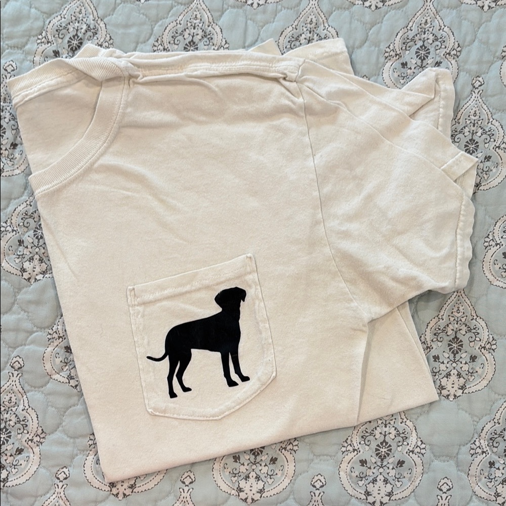 Labrador Dog Pocket Tee